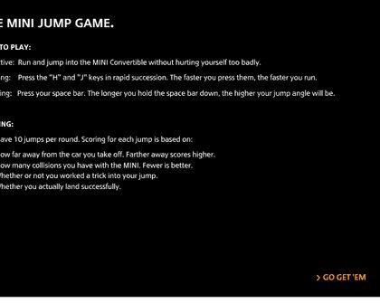The Mini Jump Game