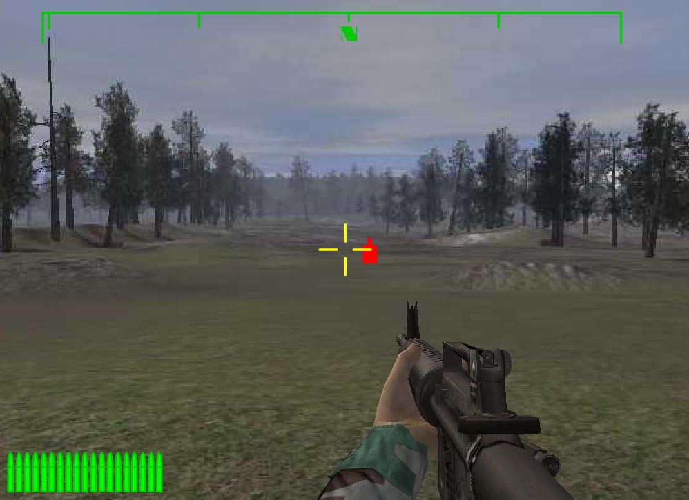 Americans Army M16 Field Training