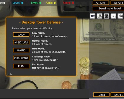 Desktop Tower Defense