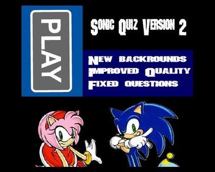 Sonic Quiz
