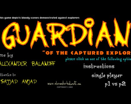 Guardian of the captured explorer