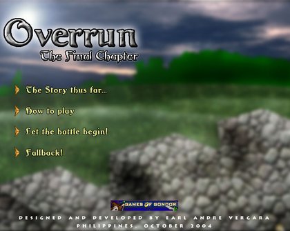 Overrun The Final Chapter