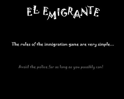 The Immigration Game