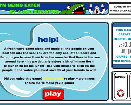 Help I'm Being Eaten by a Sea Monster