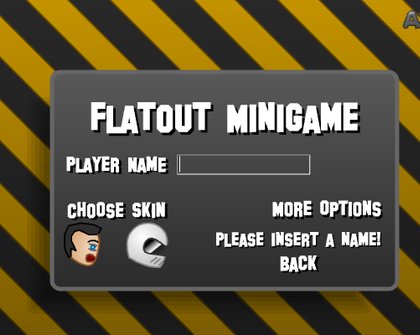Flatout Minigame