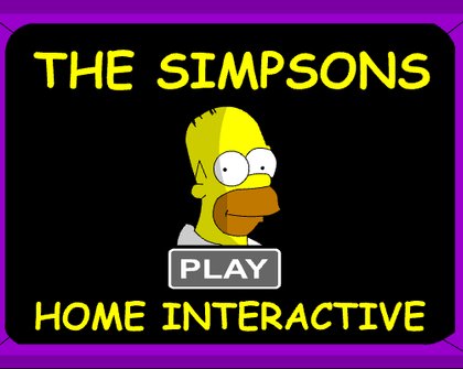 Simpsons Home Interactive