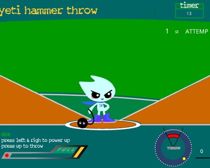Yeti Hammer Throw