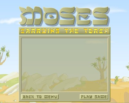 Moses: Carrying the Torch