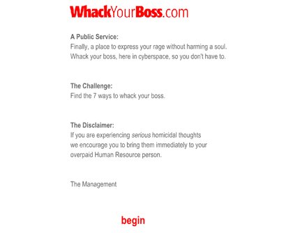 Whack Your Boss