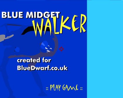 Blue Midget Walker