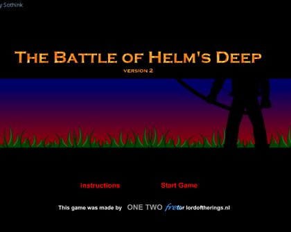 The Battle of Helm's Deep