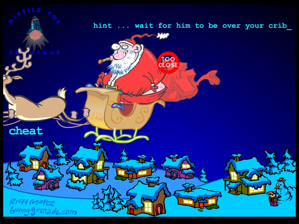 Missile Toe Christmas