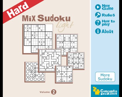 Mix Sudoku Light Volume 2