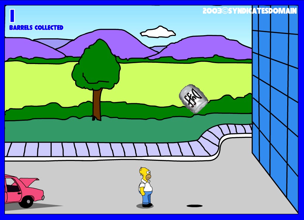 The Simpsons In Homers Beer Run